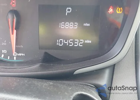 2017 Chevrolet Sonic Lt Auto из США, поврежденный, VIN 1G1JD5SH9H4138495